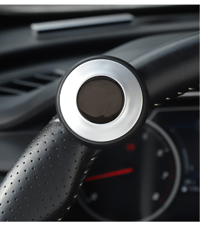 Car Steering Wheel Power Ball, Universal Driving Steering Aid, Multifunctional Steering Assist Device, Effort-Saving Ball