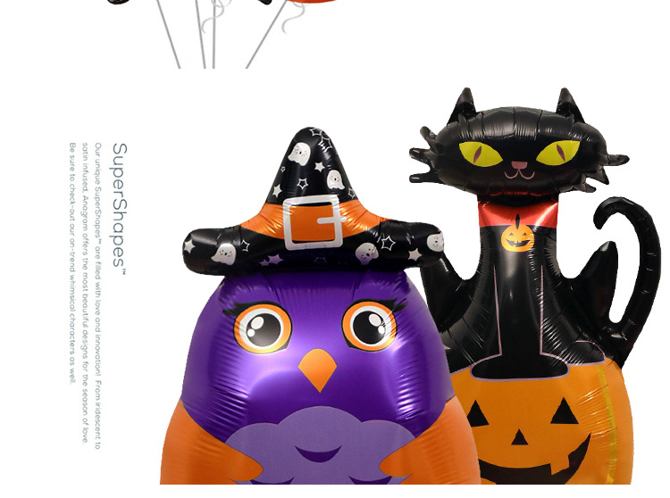Halloween geschenke mini luftballons Halloween thema serie aluminium film cartoon lustige luftballons_voghion.com