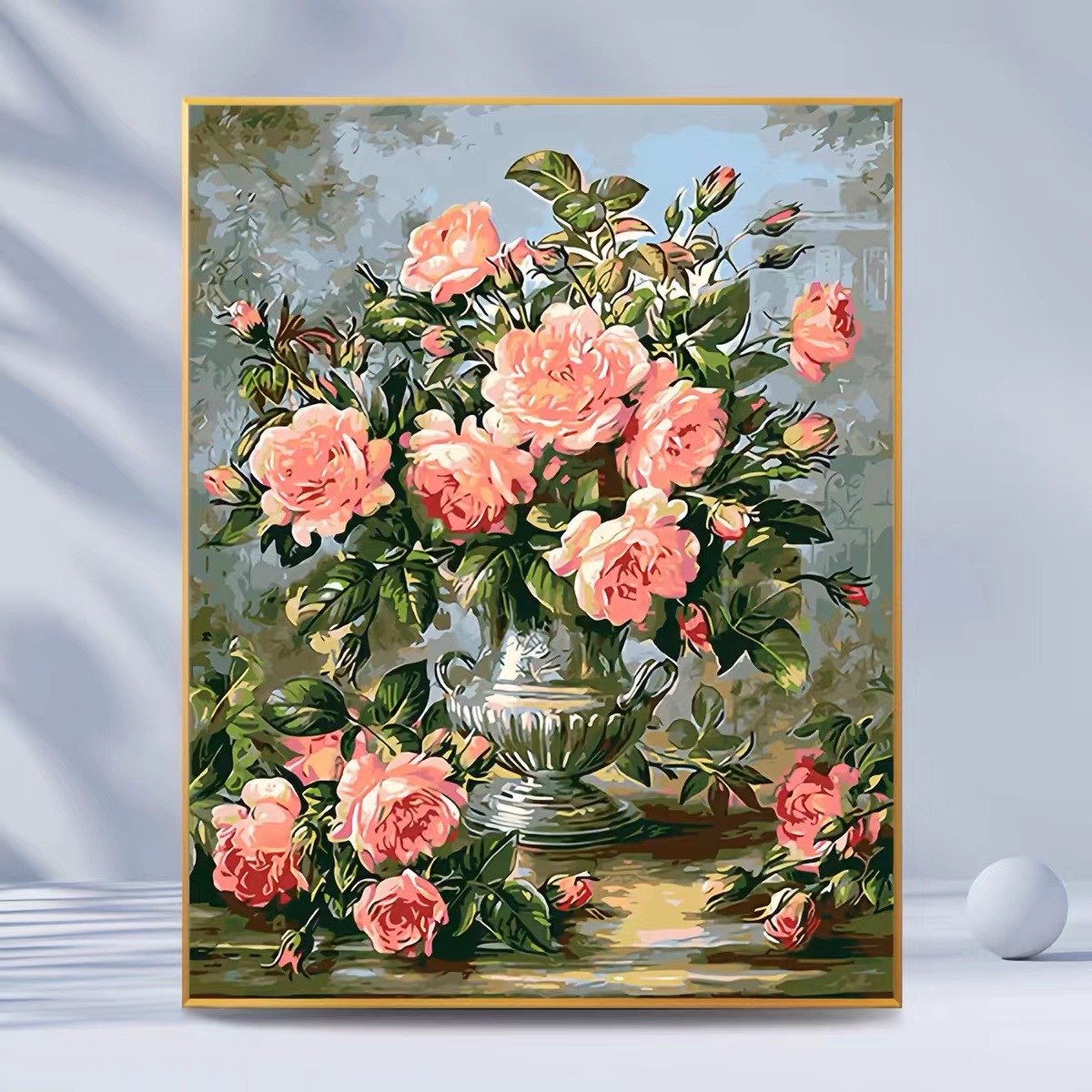 [Pequeño al por mayor] pintura al óleo digital di relleno de pintura acrílica simple pintura decorativa de alto nivel con selección de cabello al por mayor