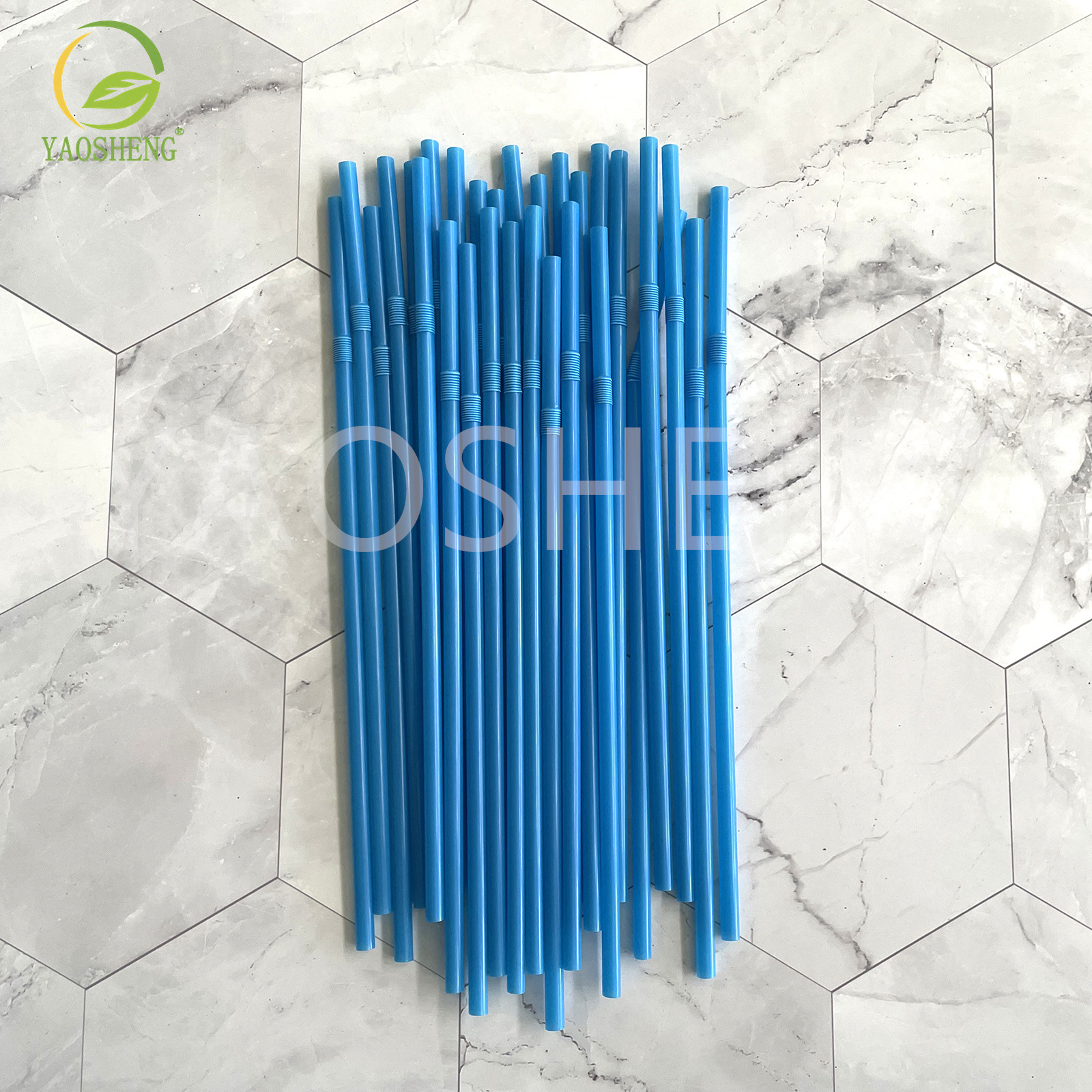 Transfronterizo de grado alimenticio desechable multicolor codo color serie jugo leche té plástico paja Plasticstraw