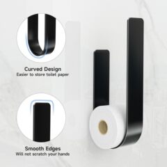 Amazon トイレット ペーパー ホルダー トイレット ペーパー ホルダー ストレージ ウォール ラック メタル トイレット ペーパー ストレージ ラック