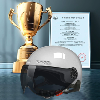 Sun Protection Motorcycle Half Helmet Four-Season Motosiklet kaskı (dəbilqə)