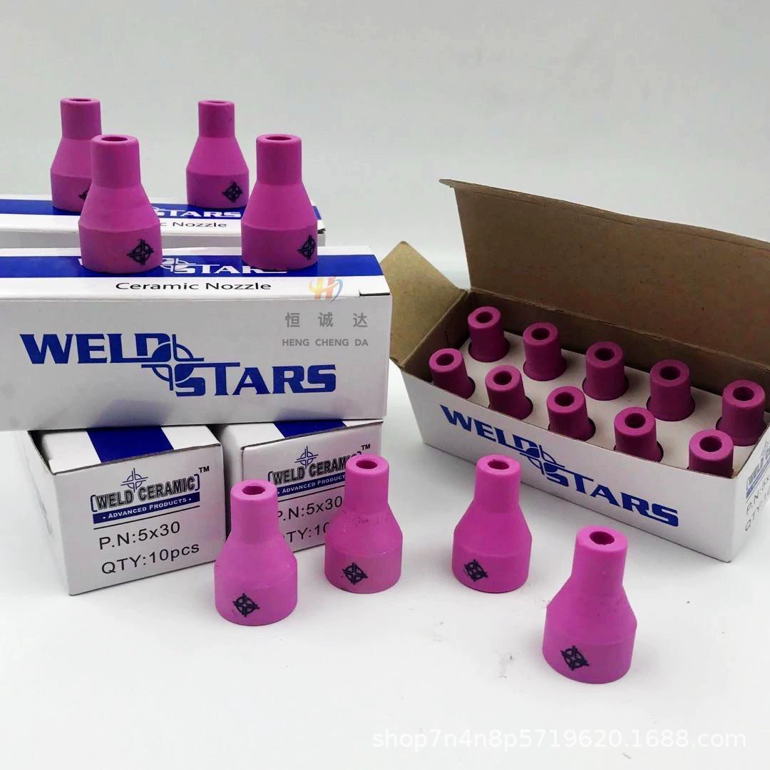 Аргон-дуговой сварки аксессуары QQ150A бутик английский фарфоровый рот 4 × 30 5 × 30 6 × 30 высокотемпературный рот