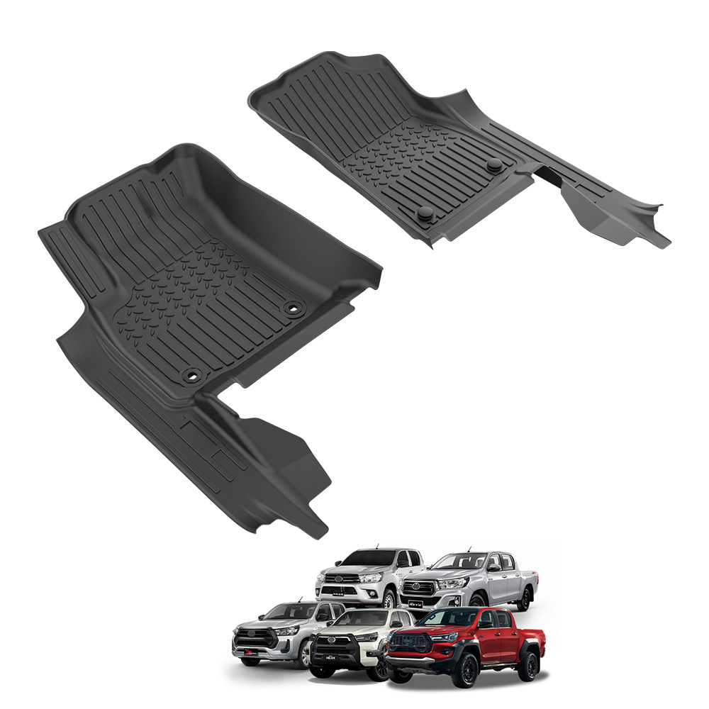 TXR para Toyota HiluxRevo Alfombrilla para coche Tpe Floor Mat Alfombrilla para pies
