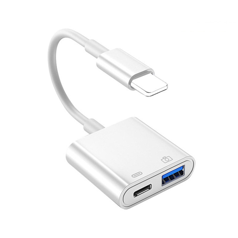 アップルotgアダプタusbアダプタiphone携帯電話マイクサウンドカードtype-cコンバータポートを適用|undefined