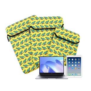 Manufacturer Customized Commuter Simple Notebook Double-Sided Computer Sleeve Bag 12-16inch Diving Material Printed Computer Bag