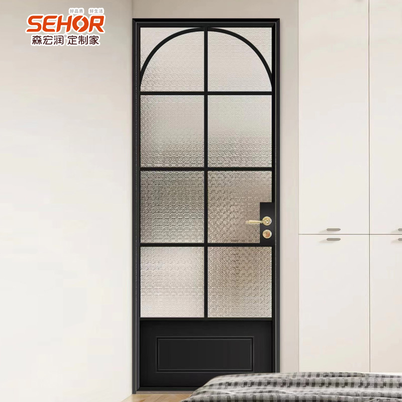 Factory Direct Supply of Vintage Bathroom Glass Doors, Narrow Frame Swing Doors for Home Kitchens, Interior Doors, Bedroom Doors Factory Direct Supply of Vintage Bathroom Glass Doors, Narrow Frame Swing Doors for Home Kitchens, Interior Doors, Bedroom Doors