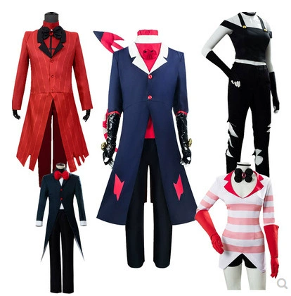 Hell Inn COS Одежда АЛАСТОР одежда для косплея Аласто Демон Блитцо Злой босс