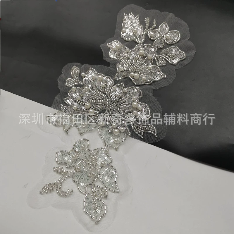 Accessory, lace Hanfu, wholesale, flower decoration, DIY, flowered