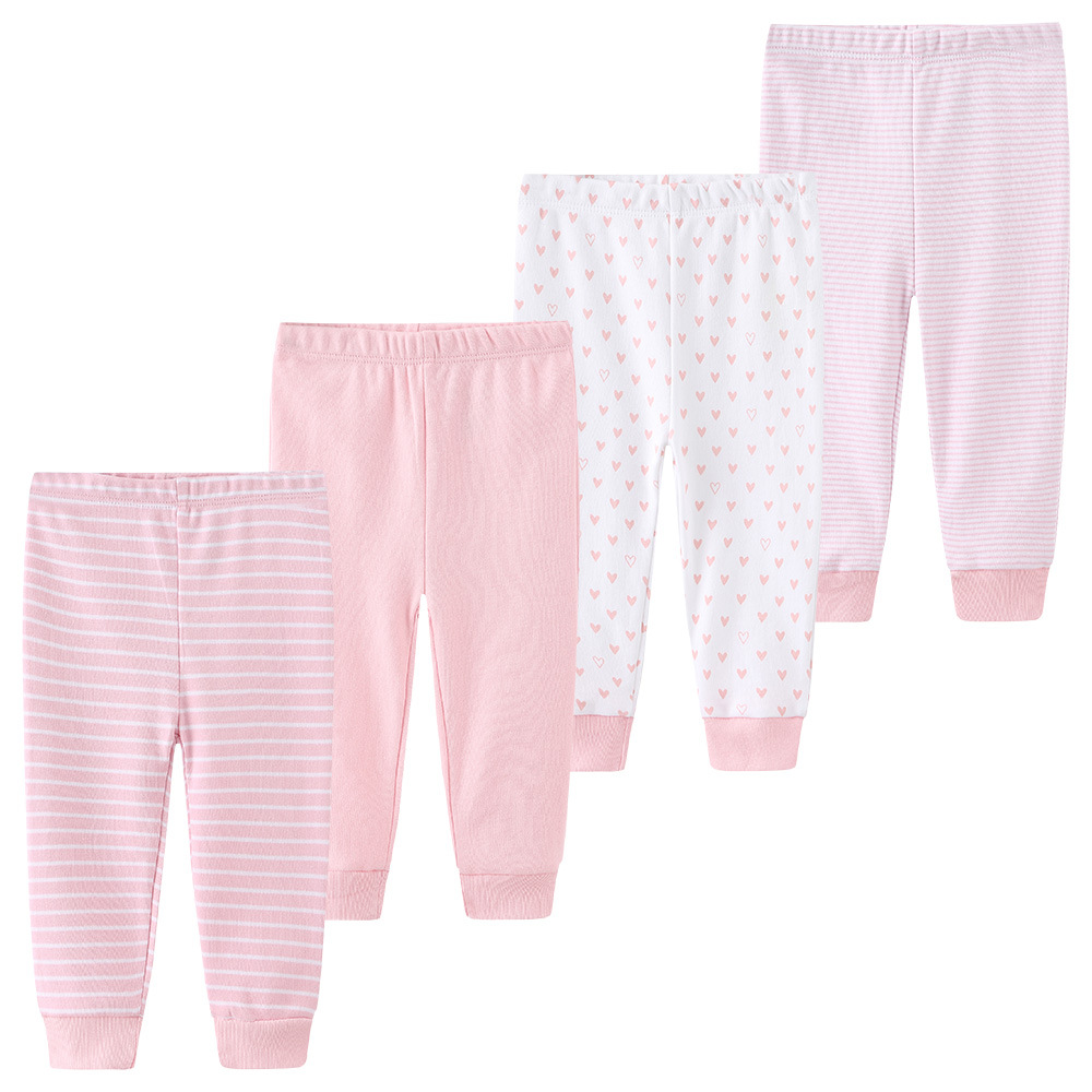Kiddiezoom Cotton Sleep Pants Pink
