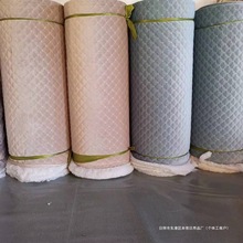 绗缝面料沙发垫半成品沙发垫卷料 沙发套布料欧式夹棉沙发垒德株