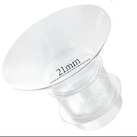 Amazon usable brida bomba calibre telescópica boca pequeño pezón tamaño pequeño trompeta cubierta convertidor desnudo