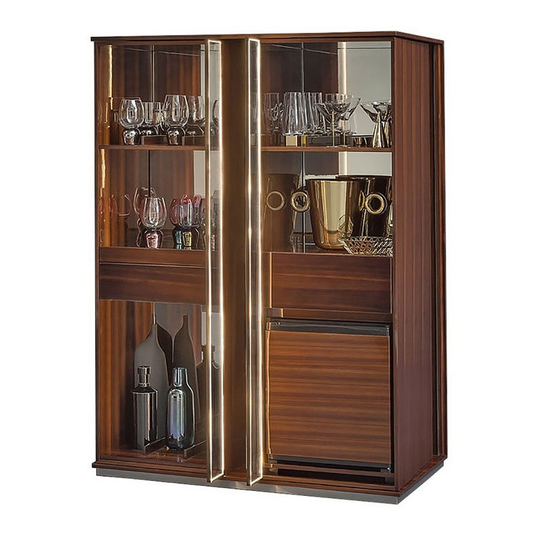 Finished wood veneer manufacturers wardrobe cabinet special-shaped cabinet wood cabinet wood veneer paint board wood veneer production