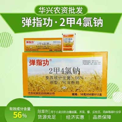 56%2甲4氯鈉10克 批發綠霸二甲四氯鈉 小麥水稻玉米田闊葉除草劑