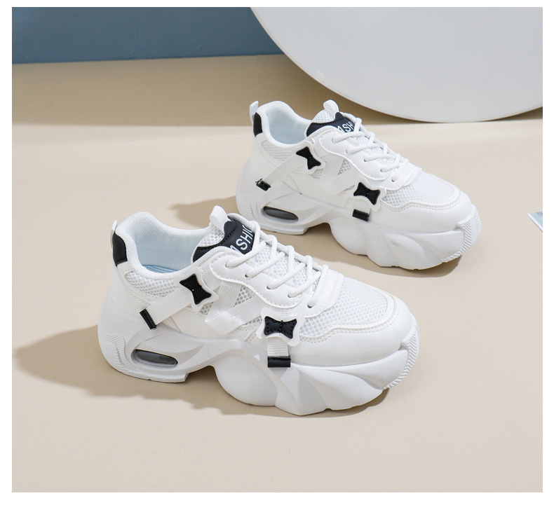 Sneakersy chunky dad style buty do biegania na platformie_voghion.com