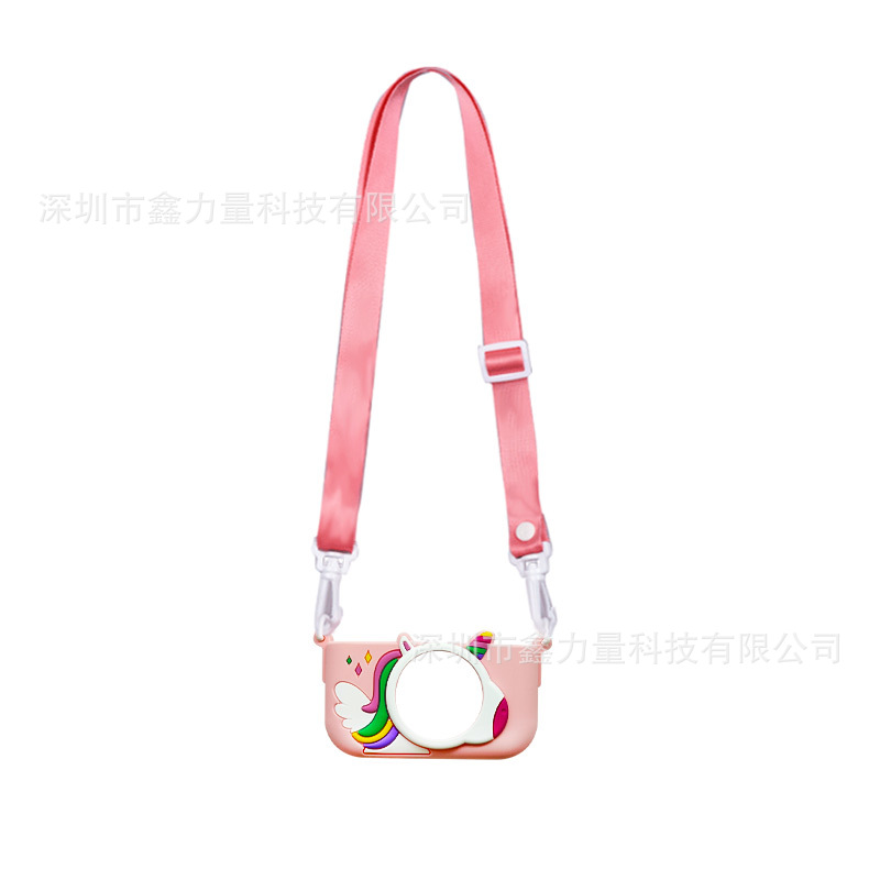 천사 말 실리콘 세트 핑크