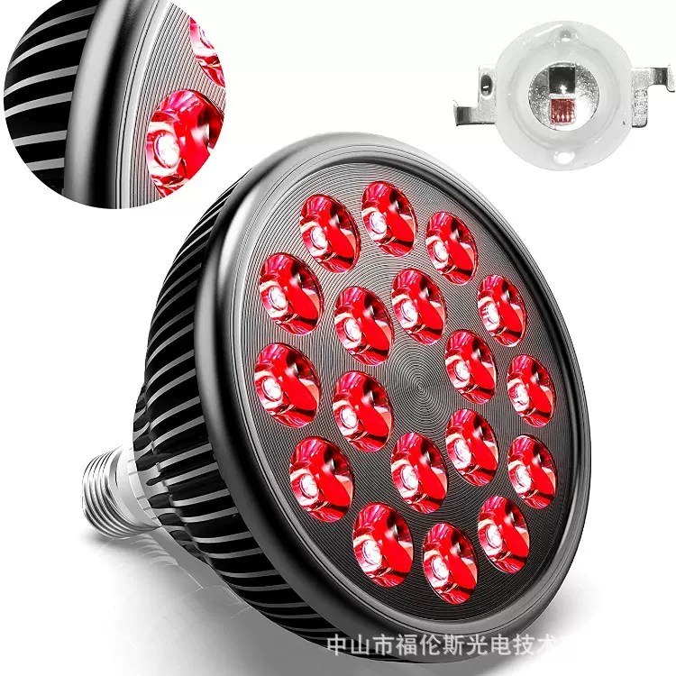 亚马逊爆款54WLED红外理疗灯美容家用红光理疗灯照射美肤厂家直供