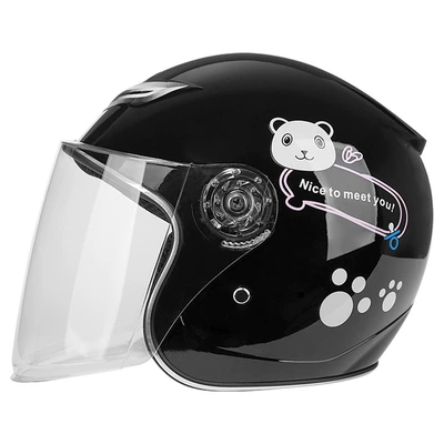 Car Helmet Riding Safety: Motosiklet kaskı (dəbilqə) - black
