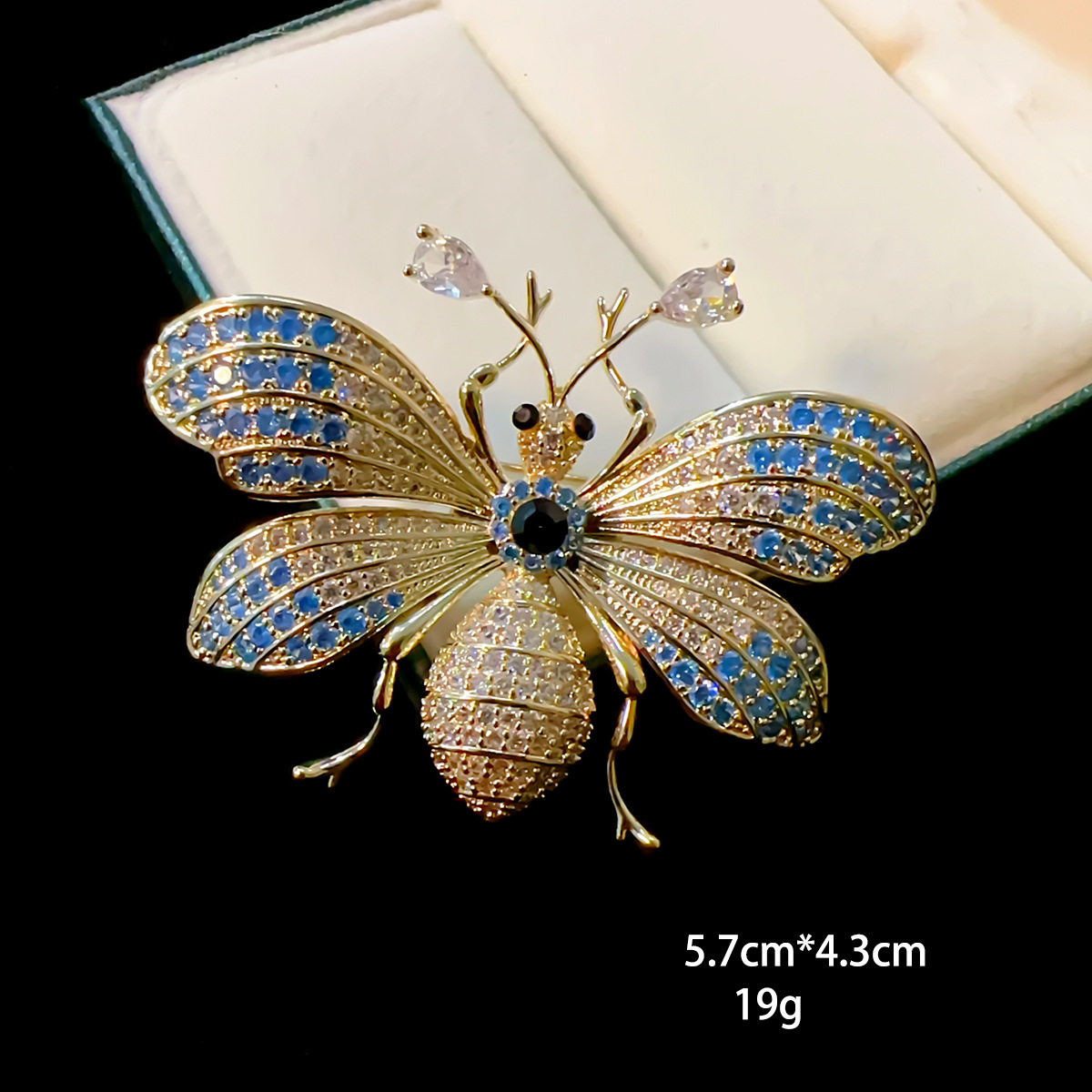 Classical Animal Leaf Flower Copper Plating Unisex Brooches display picture 6