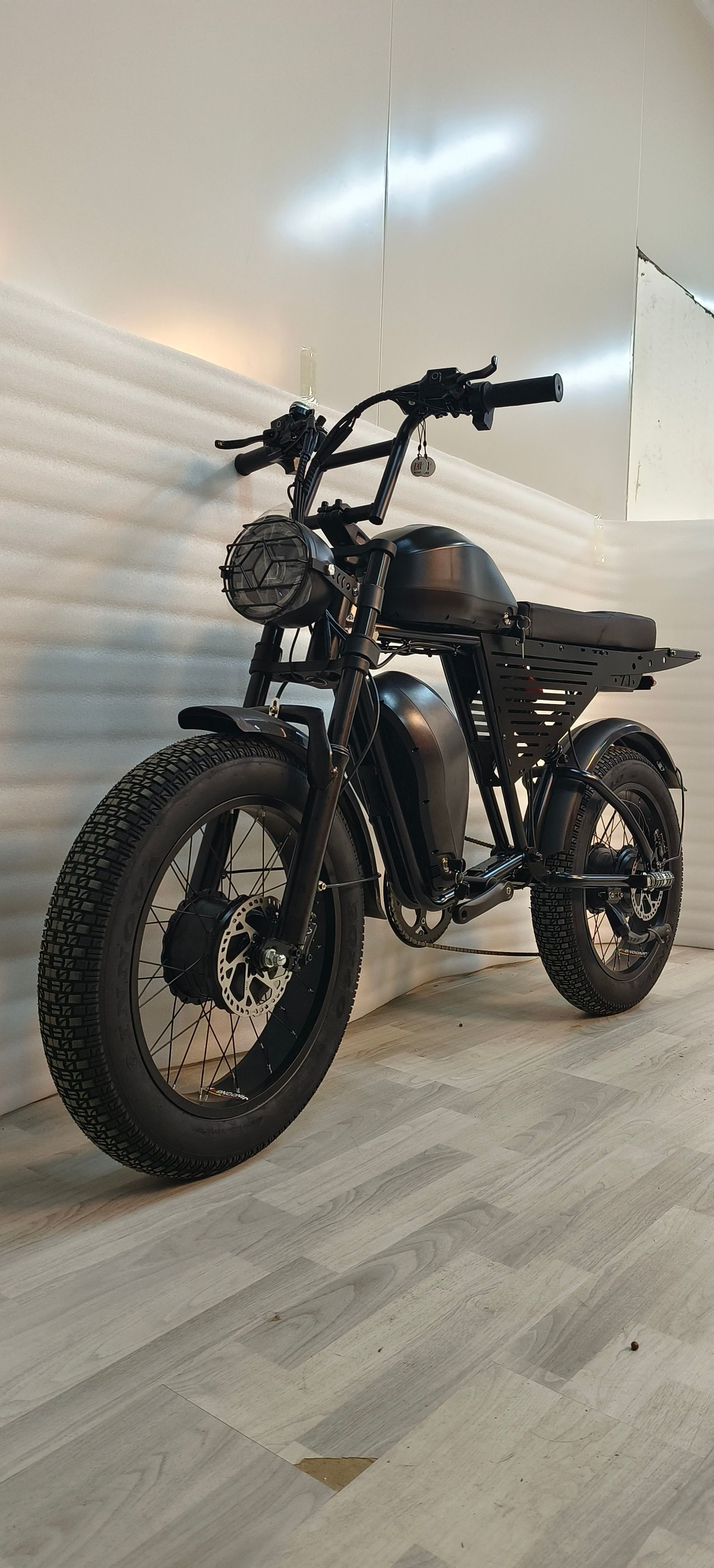 Super73 Style Retro Electric Bicycle Off-Road Fat Tire E-Bike