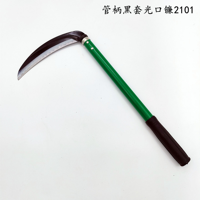 友川韩式管柄韩国镰210光口三日月镰刀除草月牙镰农具园林工具