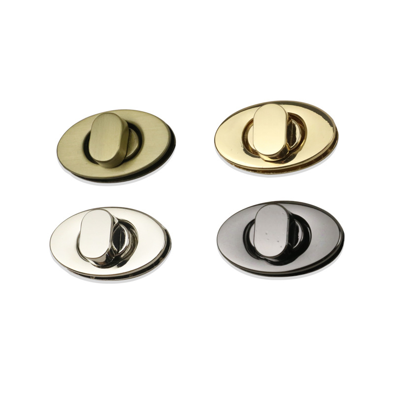 Cerradura Giratoria para Bolsos 38mm de Aleación de Zinc