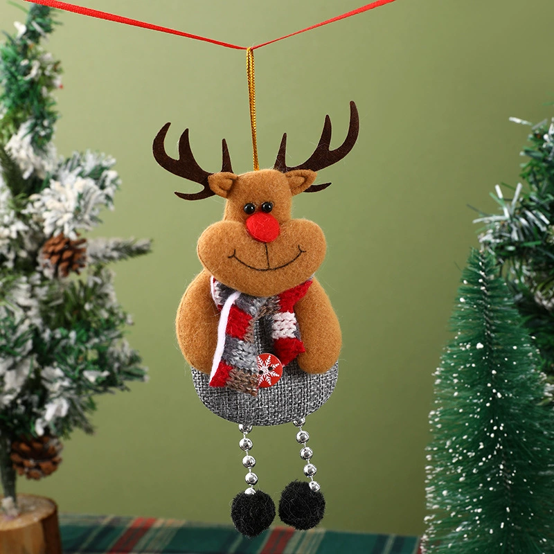 К Christmas ткань, подвеска, кукла для пожилых, decorations, украшения, подарок на день рождения
