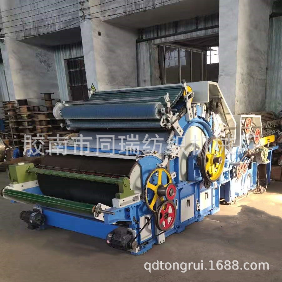 蚕丝梳理机 蚕丝被羽丝棉梳理机 长化纤设备 梳理机