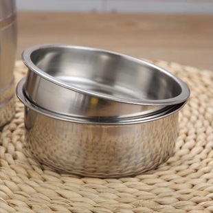 Stainless Steel Insulated Bucket Lunch Box Vacuum Pot Liner Accessories Dark and Light Grids Outer Diameter 13/14cm Dish Soup Grids