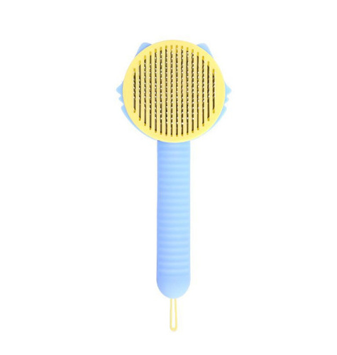 Pet knotting comb, pet hair remover, dog and cat flea comb, dog hair comb, one-click unwinding cat comb, shaving brush