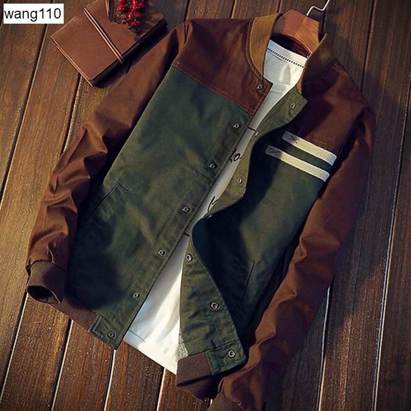 Autumn Korean men's jackets new collar j...