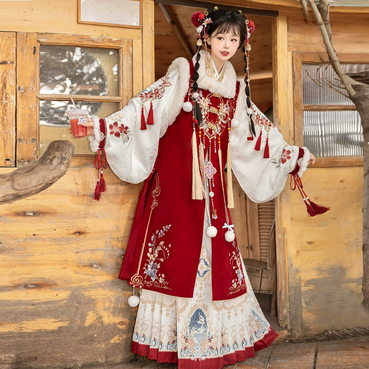 Yimeng Pavilion Оригинальная маленькая фея Hanfu женская китайская стихия