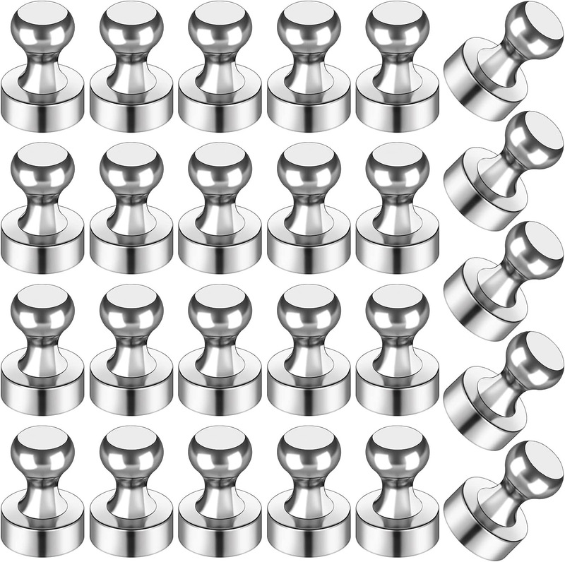Cross-border magnetic push pins, metal push pins, magnets, 12*16 neodymium magnets, stainless steel, strong magnets, office stationery, strong magnetic clips Cross-border magnetic push pins, metal push pins, magnets, 12*16 neodymium magnets, stainless steel, strong magnets, office stationery, strong magnetic clips