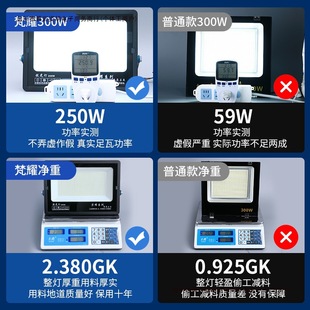 Searchlight Advertising Led Floodlight Waterproof 10 Lights Construction Site Lighting 0W Outdoor Spotlight Outdoor Project Free Shipping