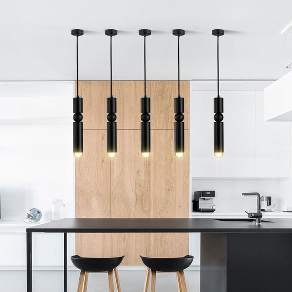Modern and minimalistic creative ceiling lamp for bed