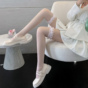 See-Through Lace Thin Section Long Tube Stockings NSMML110869