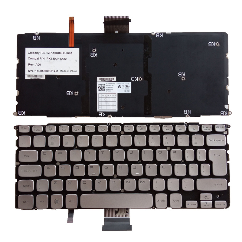UI for Dell Studio XPS 14Z L412Z 15Z L512Z laptop backlit keyboard