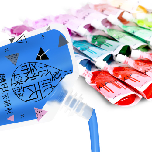 Fluid paint diy liquid flowing acrylic paint 38 colors 100ml creative art painting fluid paint