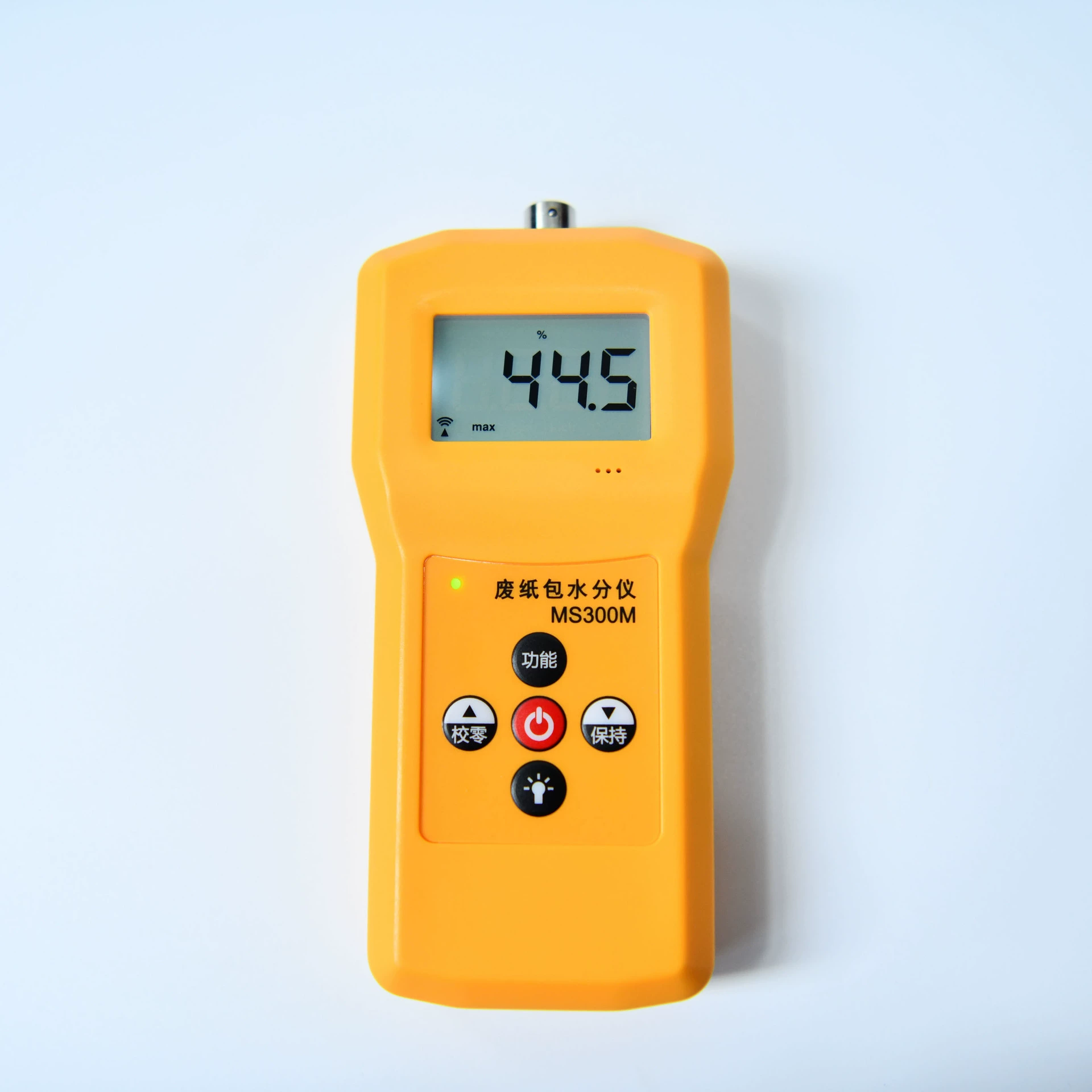 Сжатая макулатура старая газета тюки быстрый измеритель влажности MS300M макулатура