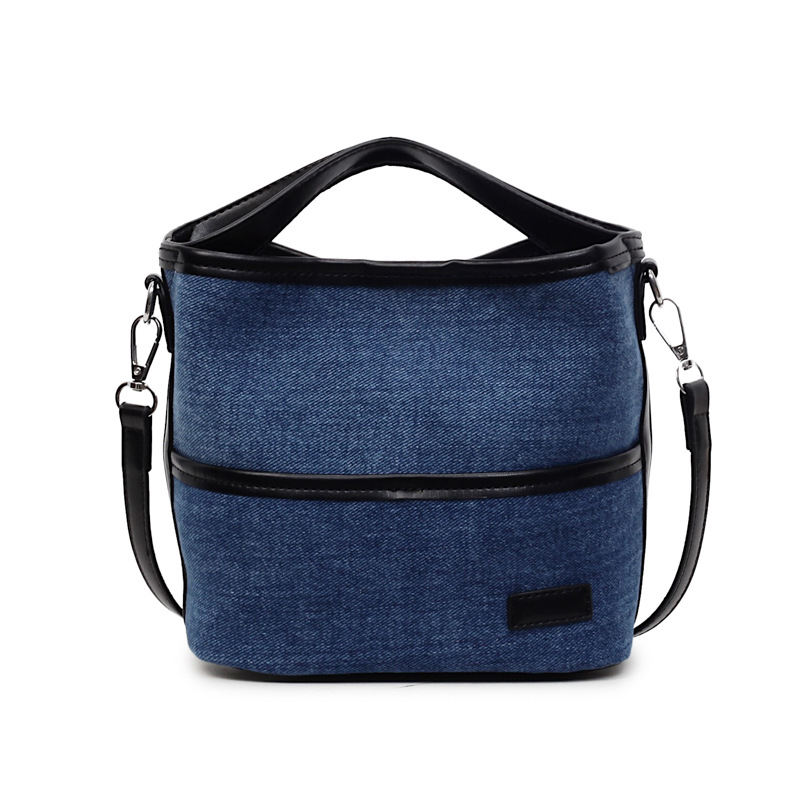 Bolso de mano transfronterizo popular bolso de cubo de agua mujer otoño / invierno 2025 nuevo estilo versátil bolso de hombro retro bolso coreano