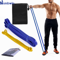 Yoga Fitness Resistance Band Set of 4 Latex Ring Circles 2080 Lbs Pulling Force 8-30 Pounds Small Household Fitness Equipment