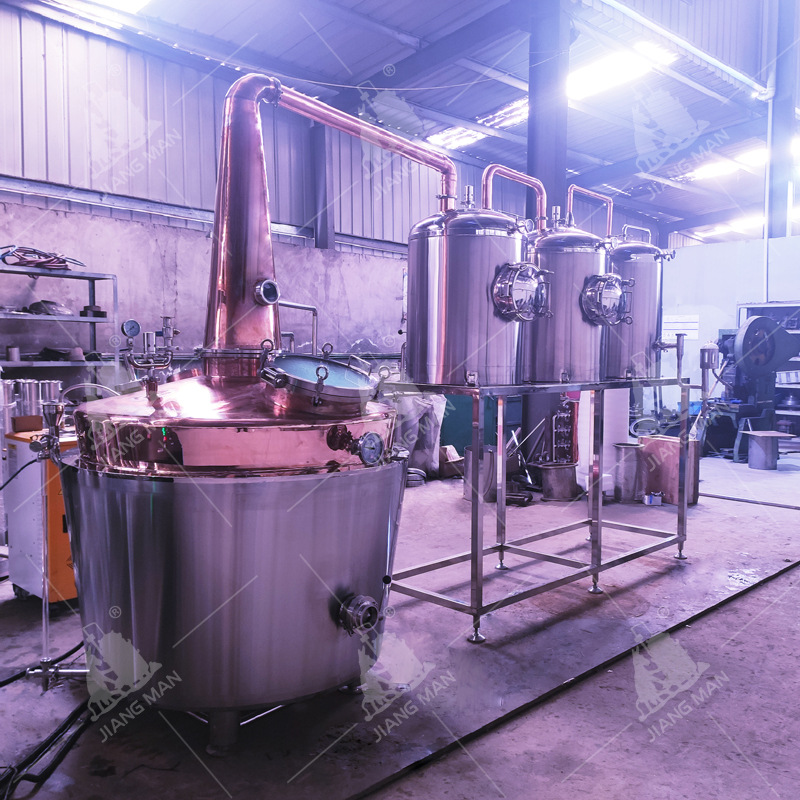 【酿酒设备】朗姆酒蒸馏设备 威士忌蒸馏器 纯露蒸馏设备酿酒设备