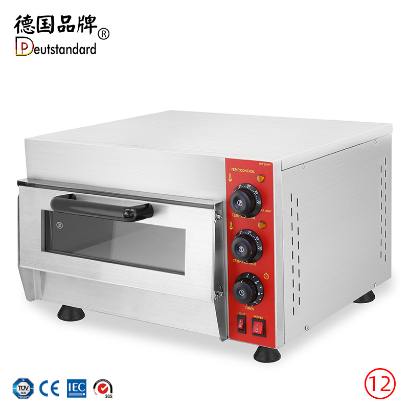 商用电烤箱 翻盖单层烤箱 电热烘炉 烤鸡披萨设备 台式烘焙电烤箱