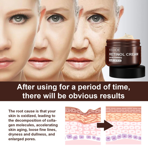 EELHOE Retinol Anti-Aging Cream Wrinkles Firming Lifting Brightening Skin Moisturizing Facial Skin Care