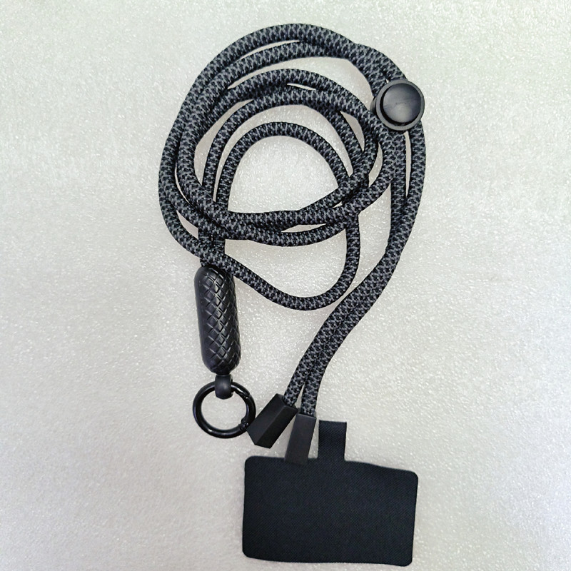 Ajustable Nuevo Aplicable a la correa de nylon trenzada, nuevo tipo de correa de teléfono móvil, correa de correa universal ajustable.