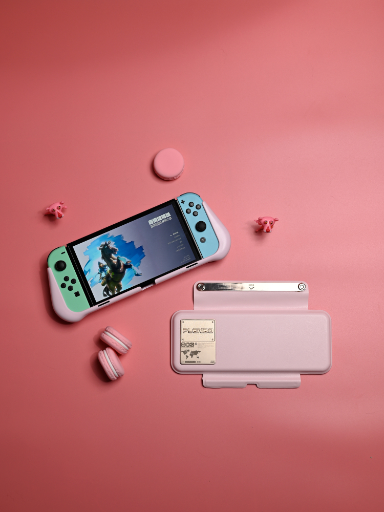 QGSO任天堂Switch保护壳配件G-Case翻盖一体式适配ns续航版