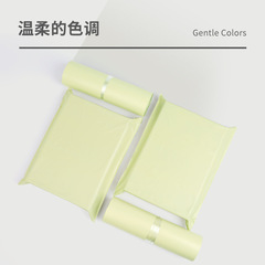 Almond-colored express packing bag, thick clothing packaging bag, waterproof logistics parcel bag, tear-resistant bag, customizable