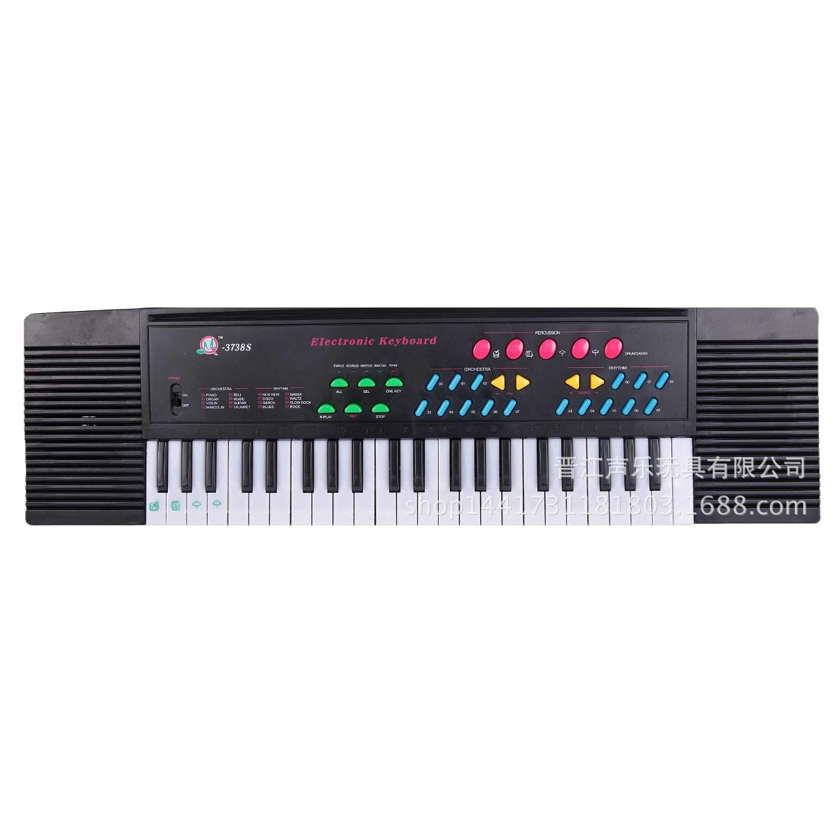 37 órgano electrónico clave con micrófono con música enchufable órgano electrónico niños órgano electrónico instrumento musical al por mayor 3738