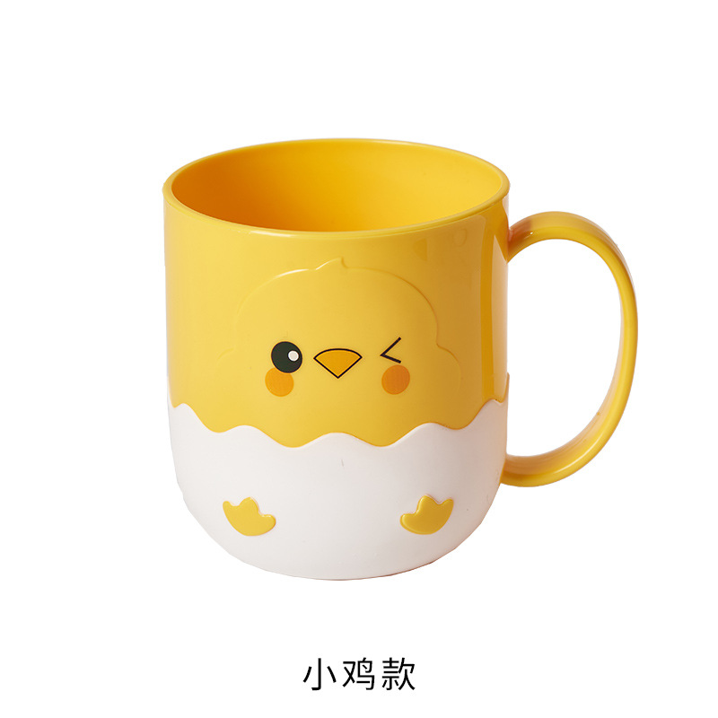 Tandenborstelbeker met geel eendje voor studenten_voghion.com