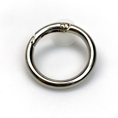 Foshan Supply 1-inch Spring Ring 4.0 Line Inner Width 25MM Open Mouth Bag Hook Material DIY Accessory